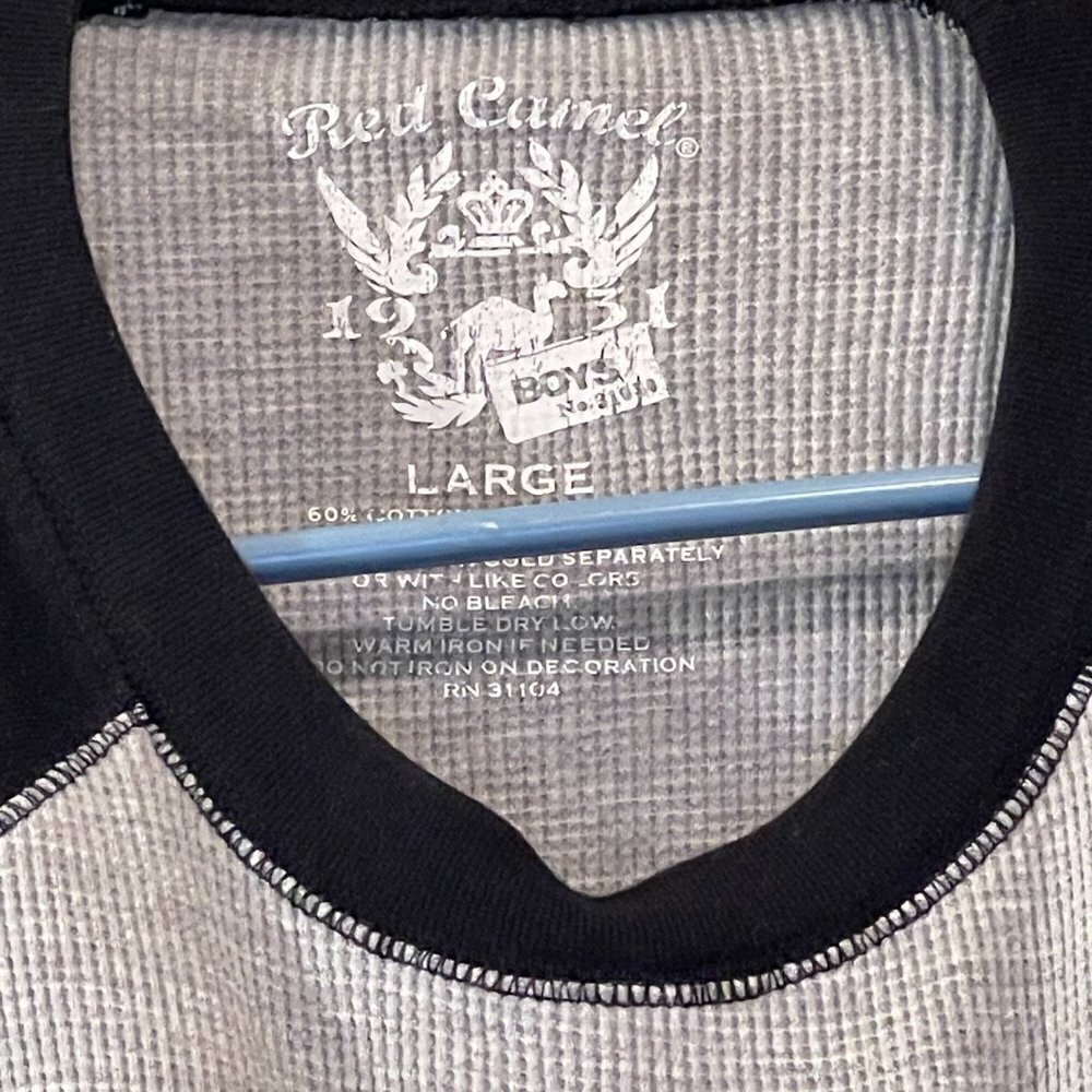 NWOT Kid's Red Camel Long Sleeve Shirt - Picture 3 of 3